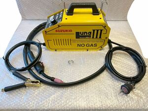 * beautiful goods!* non gas semi-automatic welding machine *SUZUKID*SAY-80L3* welding wire set! prompt decision.