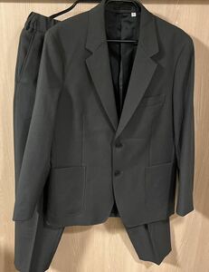 ◆美品◆UNIQLO Uテーラードジャケット ワイドフィット テーパードパンツ　セットアップ サイズ上M下S 426040 425783