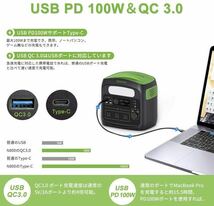 1E05z0P NECESPOW ポータブル電源 大容量 806.4WH/252000mAh LiFePO4 リン酸鉄リチウム電池 AC700W（瞬間最大1400W）_画像6