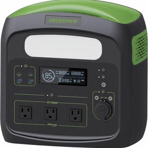 1A05z0O NECESPOW ポータブル電源 ポータブルバッテリー 1280Wh/400000mAh リン酸鉄リチウム電池 AC1200W（瞬間最大2400W）の画像1