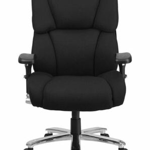 1E10z0O Flash Furniture オフィスチェア ブラック ファブリック シート 幅61cm 耐荷重181kg の画像9