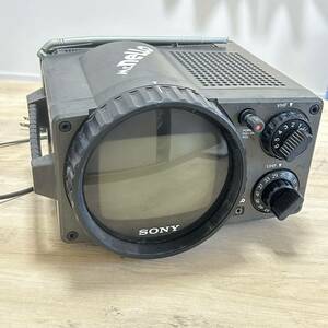 SONY ソニー Mr.nello TV-501 1977年製 ポータブル 白黒TV ミスターネロ コード付 通電確認済み 昭和レトロ トランジスタ O3-2