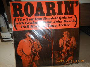 【UK MONO 激レア】DON RENDELL NEW JAZZ QUINTET JAZZLAND JLP51 COAT/FLIP BACK/UK orig. 貴重な英国プレス