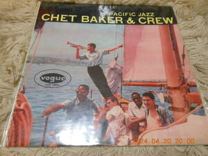 【UK MONO】CHET BAKER & CREW VOGUE LAE 12076 COAT/FLIP BACK/DG/FLAT/ペラ/高音質 貴重な英国盤 