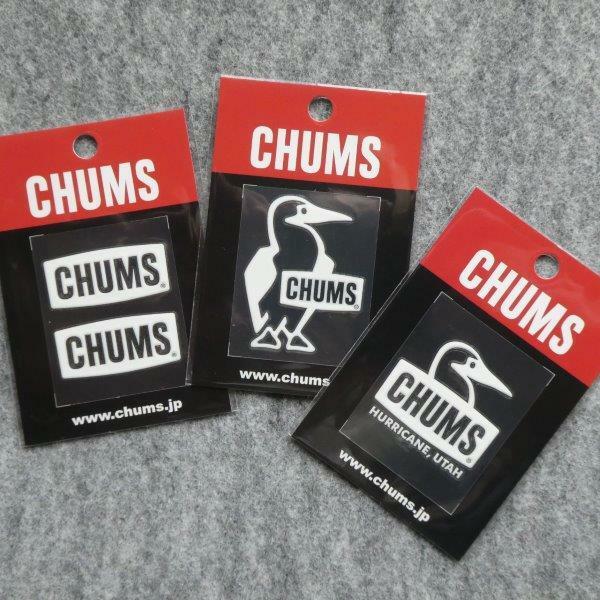 3枚セット CHUMS Emboss Sticker 新品 未使用