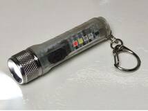 キーホルダー 懐中電灯 ハンディライト 超小型 USB充電式 LEDライト 強力 防水 フラッシュライト 明るい マグネット 作業灯_画像3