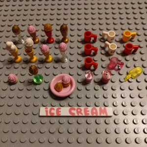 レゴ　LEGO アイスクリーム　コップ　グラス　