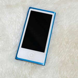 【新品同様品】iPod nano 第7世代 ブルー