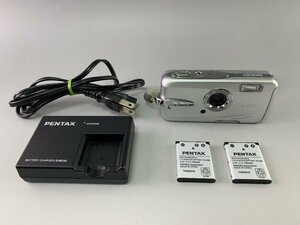 [宝] PENTAX・ペンタックス・Optio(オプティオ) W30・防水デジタルカメラ・(色)シルバー。作動テスト良し。