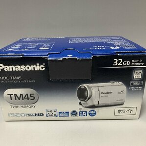 [宝] Panasonic・パナソニック・デジタルハイビジョンビデオカメラ・42倍iAズーム・HDC-TM45。未使用か未使用近し品。作動テスト良し。の画像4