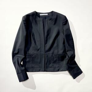 D01　theory luxe セオリーリュクス　EXECTIVE NIKKIA　ノーカラージャケット