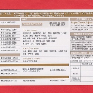 ●《即決》 ● （送料最安；63円) -10枚セット- 【藤田観光株主優待券 ワシントンホテル 50%割引券】 (有効期限：9月30日迄)の画像2