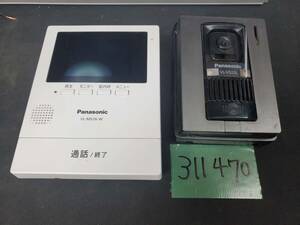 【動作確認済】 Panasonic テレビドアホン 録画付き フルセット 4点セット 中古Bランク