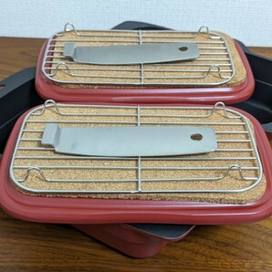 『葛恵子のトースターパンプラス』【レッド2個組】オーブントースターで時短調理！未使用B級品！の画像4