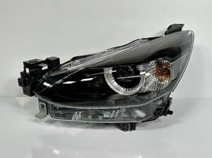 マツダ2 MAZDA2 DJ5FS DJ5AS DJLFS 純正 左ライト Assy LED ALH付 D43R-51-0L0D D43N-51040 100-8N01H DD 美品(補修済み) 管理22553h11