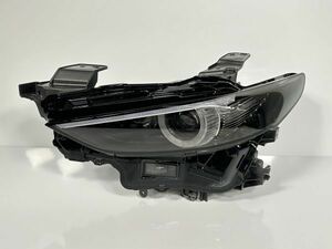 極美品/低走行 MAZDA3 BPEK3R R0504～ 純正 左ライト Assy LED コンピューター B1S8-51-040 BCJH-51040 100-651BG 63 BHRB-67890 管21935