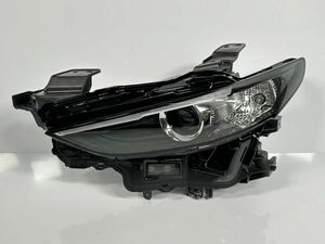 極美品 MAZDA3 BP5P 純正 左ヘッドライト Assy LED コンピューター付 B0J8-51-040G 100-8N008 1F BCJH-51040 B0J8-67890 A 管理21445