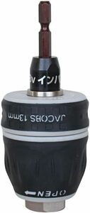 サンフラッグ(新亀)(Sunflaf(shinki)) キーレスドリルチャック 1.5~13mm No.CR-13