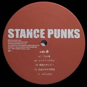 【日LP】 STANCE PUNKS スタンスパンクス 2002 LPレコード DYJL-8969 アナログ ハイプステッカー 試聴済の画像6
