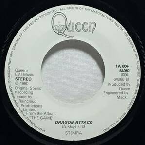 【蘭7】 QUEEN クイーン / ANOTHER ONE BITES THE DUST / DRAGON ATTACK / 1980 オランダ盤 7インチレコード EP 45 試聴済の画像5