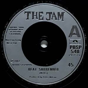 【英7 2枚組】 THE JAM / BEAT SURRENDER / MOVE ON UP カーティスメイフィールド カバー 5曲入り 1982 UK盤 7インチレコード EP 45 試聴済の画像5