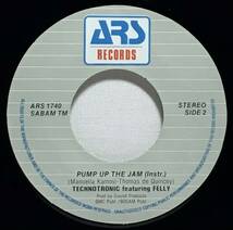 【蘭7】 TECHNOTORNIC feat. FELLY / PUMP UP THE JAM / 1989 オランダ盤 7インチレコード EP 45 試聴済_画像5