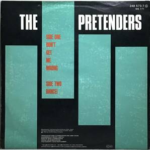 【独7】 THE PRETENDERS / DON'T GET ME WRONG / DANCE! / 1986 ドイツ盤 7インチシングルレコード EP 45 試聴済の画像2