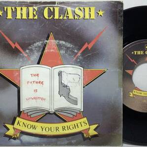 【蘭7】 THE CLASH ザ・クラッシュ / KNOW YOUR RIGHTS / FIRST NIGHT BACK IN LONDON / 1982 オランダ盤 7インチレコード EP 45 試聴済の画像1