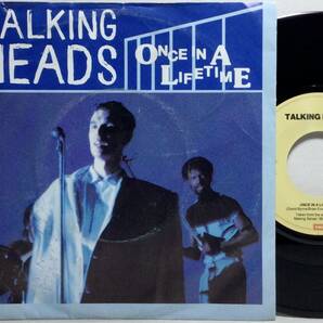 【蘭7】 TALKING HEADS / ONCE IN A LIFETIME (LIVE) / NAIVE MELODY (LIVE) / 1984 オランダ盤 7インチレコード EP 45 試聴済の画像1