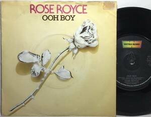 【英7】 ROSE ROYCE / OOH BOY / WHAT YOU WAITIN' FOR / STRAWBERRY 刻印 1980 UK盤 7インチレコード EP 45 CARROLL THOMPSON 試聴済