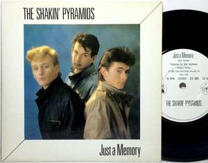 【英7】 THE SHAKIN' PYRAMIDS / JUST A MEMORY (ELVIS COSTELLO カバー ) WHO CARES 1982 UK盤 7インチレコード EP 45 ロカビリー 試聴済