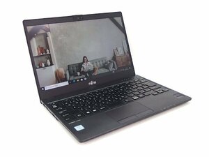 ■※ 【セール価格にて販売中!】 富士通 PC LIFEBOOK U937/R Corei5-7300U/SSD128GB/メモリ8GB/Win10/無線LAN搭載 動作確認 加圧跡有