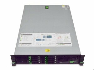 ■○ Fujitsu PRIMERGY RX2520 M1 Xeon E5-2470 V2 2.40GHz RAM 64GB/HDD 300GB×8/DVD-ROM/BIOS起動確認