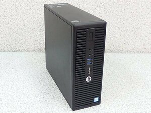 ■※f 【セール価格にて販売中!】 HP PC デスクトップ ProDesk 400 G3 SFF Business PC Corei7-6700/メモリ8GB/SSD256GB/OS無 BIOS確認 