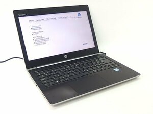 ■※ HP PC ProBook 430 G5 Corei3-6006U/メモリ8GB/HDD500GB/OS無/無線/Bluetooth USB端子破損/加圧跡有 バッテリー不良 BIOS確認