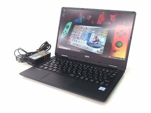 ■※ 【フルHD液晶!】 NEC 12.5型ワイドノートPC VersaPro VKT12H-3 Corei5-7Y54/メモリ8GB/SSD256GB/Win10 動作確認 クリック不良