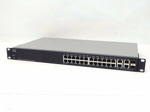 ＃Cisco/シスコ SG300-28 Small Business300 28ポート ギガビット PoE スイッチ 初期化済 No.1