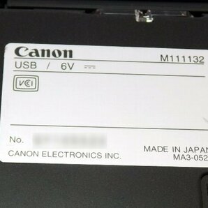 ■○ Canon imageFORMULA DR-P215II A4対応CISセンサー 給紙枚数9726枚 USBバスパワー駆動 USB3.0対応 動作確認OKの画像4