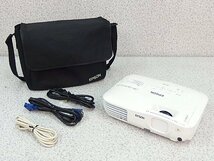 ■βf EPSON/エプソン【EB-S8】会議の必須アイテム プロジェクター 2500lm 3LCD方式 ランプ使用時間 592h/12h 動作確認済【0417-04】_画像1