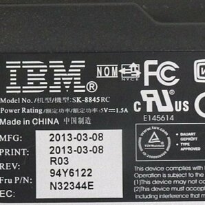 ■○ IBM トラックポイント・ キーボード SK-8845RC USB接続 / 2013年製の画像7