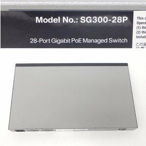 ＃Cisco/シスコ SG300-28P Small Business300 28ポート ギガビット PoE スイッチ 初期化済 No.3の画像3