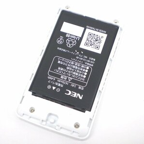 ◇☆NEC LTEモバイルルータ Aterm PA-MP02LN-SW 【メタリックシルバー】【美品】【税込・送料込み】No.73の画像4