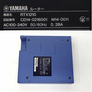 ＃YAMAHA/ヤマハ ギガアクセスVPNルーター RTX1210 ファームウェア 14.01.41 初期化済 No.4の画像3