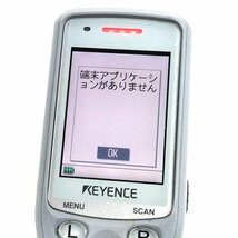 ☆15台入荷 KEYENCE 超小型2次元コードハンディターミナル BT-1500B 【Bluetooth機能も確認済み】No.7_画像5