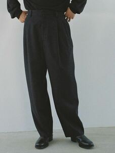 土日限定価格LIDNM WOOL MILLED IVY PANTS