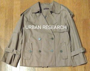 URBAN RESEARCH アーバンリサーチ ショートトレンチコート トレンチコート ショート 春 秋冬