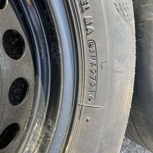 1円スタート！トヨタ純正ホイール 205/65R16 114.3 5h 6.5j ブリヂストン トランザ 21年製 4本セットの画像6