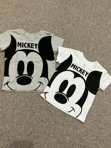 ミッキー Tシャツ 2枚セット 