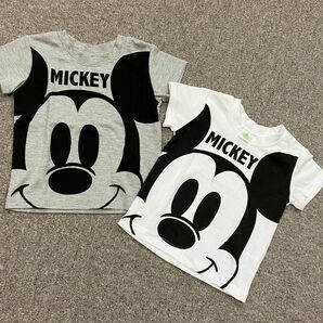 ミッキー Tシャツ 2枚セット 