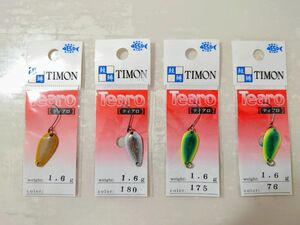 JACKALL ジャッカル TIMON ティモン Tearo ティアロ 1.6g 人気色4点セット